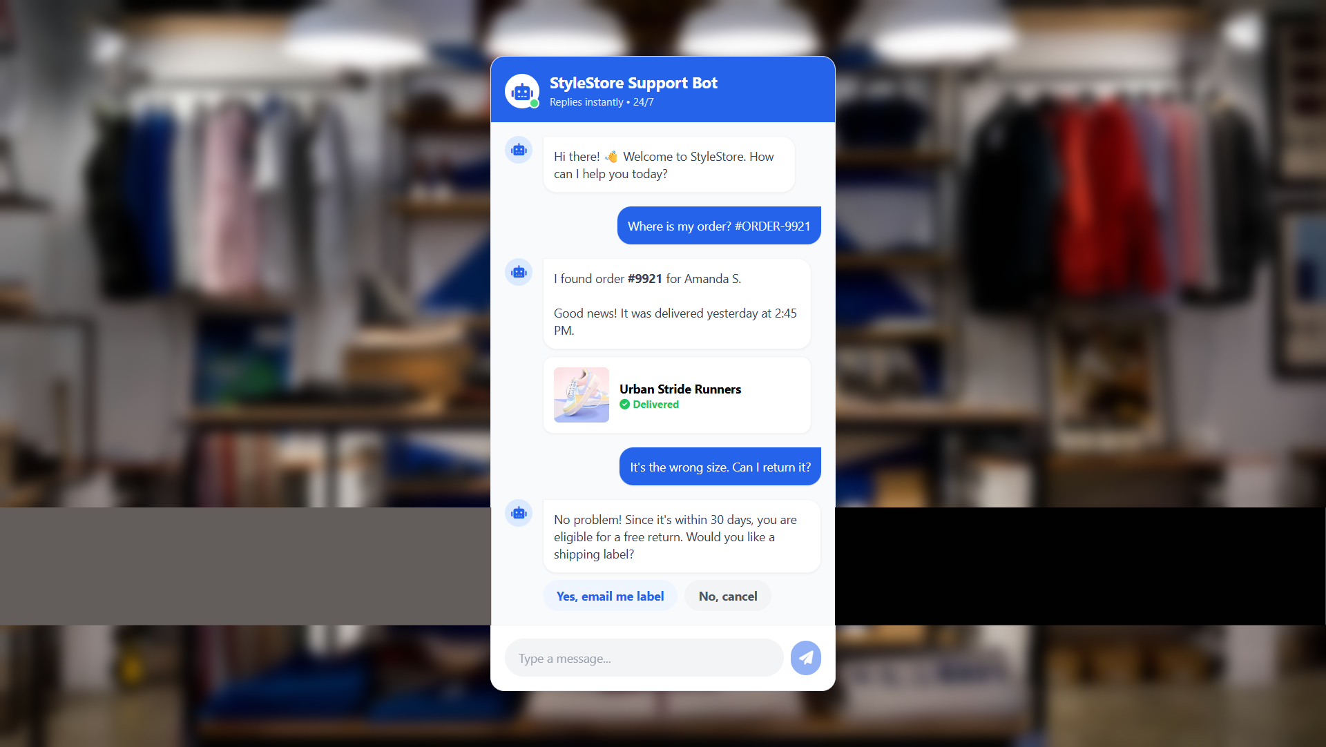 Chatbot Interface